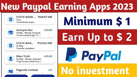 paypal earning apps